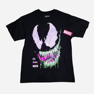 New Marvel Venom Black Graphic T-Shirt Size Large NWT